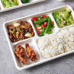 Rectangle Compartment Plates