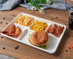 Rectangle Compartment Plates